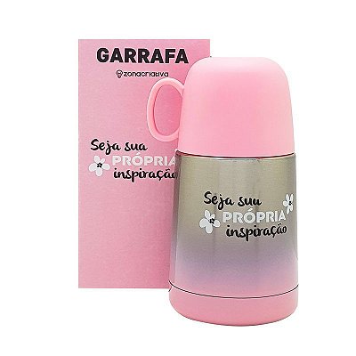 Mini Garrafa 210ml Seja Sua Propria Inspira - Zona