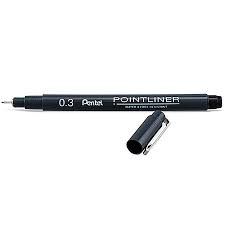 Caneta Nankin 0,3mm Pointliner - Pentel