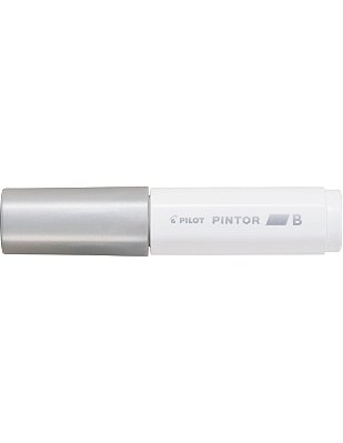Marcador B 8,0mm Pintor Prata - Pilot