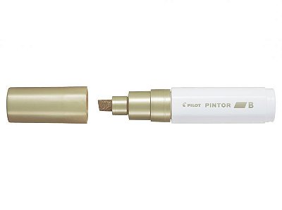 Marcador B 8,0mm Pintor Dourado - Pilot