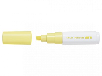 Marcador B 8,0mm Pintor Amarelo Pastel - Pilot