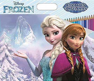 Mega Livro Ativ Congelantes - Frozen - Bicho Esper
