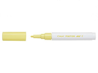 Marcador Fine 1,0mm Pintor Amarelo Pastel - Pilot