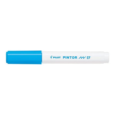 Marcador E Fine 0,7mm Pintor Azul Claro - Pilot