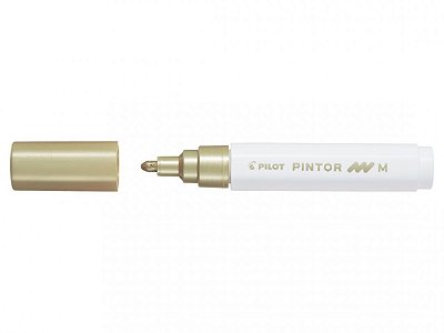 Marcador Medio 1,4mm Pintor Dourado - Pilot