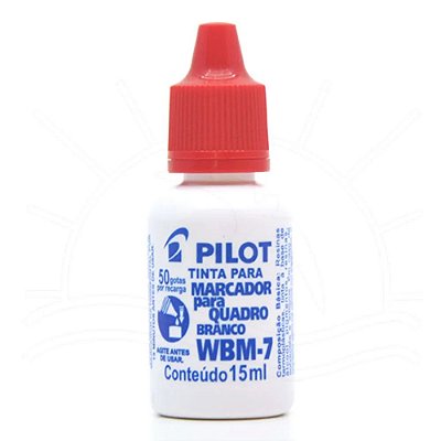 Tinta Marcador Quadro Bco 15ml Vermelho - Pilot
