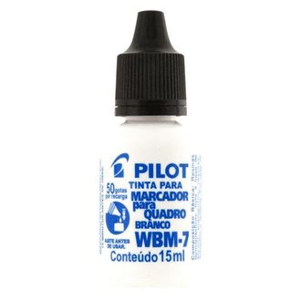Tinta Marcador Quadro Bco 15ml Preto - Pilot