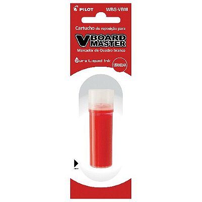 Refil 5,50ml Board Master Vermelho - Pilot