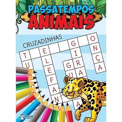 Passatempo Cruzadinhas Animais - Bicho Esperto