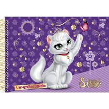Caderno Esp Cartografia Cd 96f Sissi - Sd