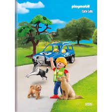 Caderno Broc Cd 1m 96f Playmobil - Sd