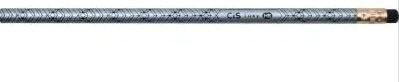 Lapis Preto C/borracha Hb Luxy - Cis