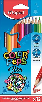 Lapis De Cor 12 Cores Color Peps - Maped