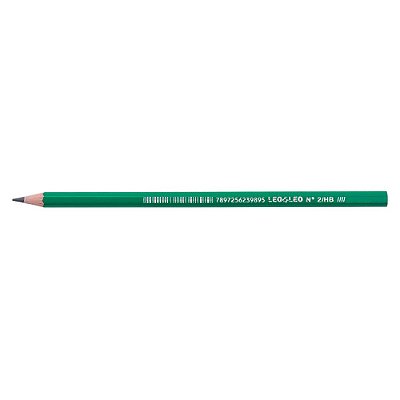 Lapis Grafite Hb S/borracha Sext Verde - Leo E Leo
