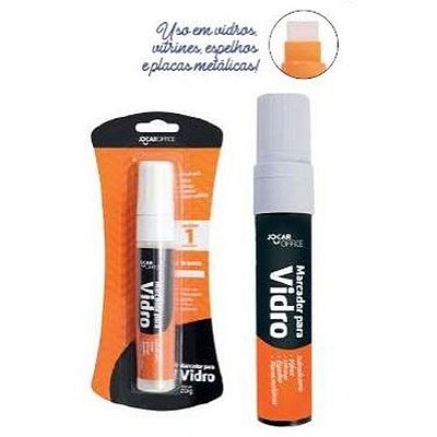 Marcador P/vidro 20g Branco Blister - Jocar