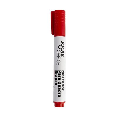 Marcador P/quadro Bco Recarregavel Vermelho -jocar