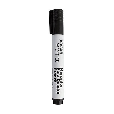 Marcador P/quadro Bco Recarregavel Preto - Jocar