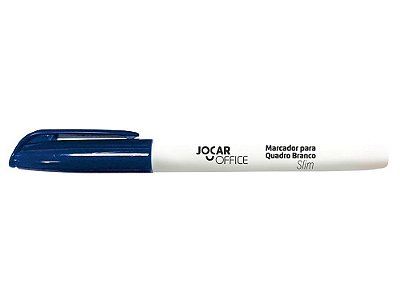 Marcador P/quadro Bco Slim Azul - Jocar Office