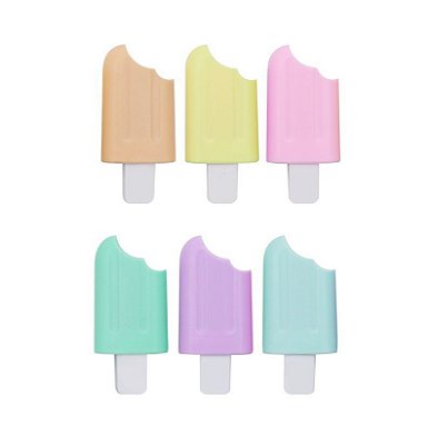 Marca Texto Mini Picole Pastel Sortido - Jocar