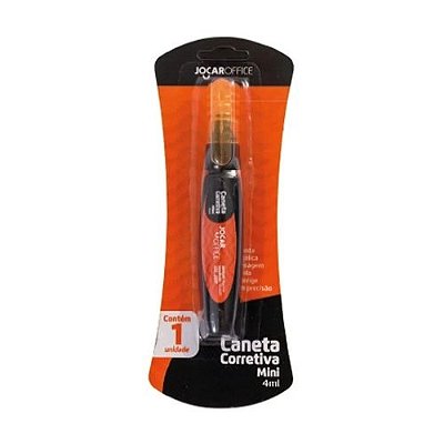 Caneta Corretiva 4ml Mini Ponta Metalica - Jocar