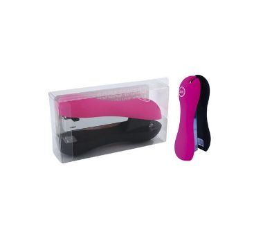 Grampeador Soft Touch Rosa - Jocar Office