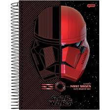 Caderno Esp Univ Cd 15m 300f Star Wars F -jandaia