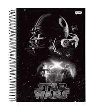 Caderno Esp Univ Cd 15m 300f Star Wars - Jandaia