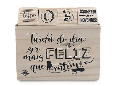 Calendario Permanete Cubos Tarefa Do Dia - Zenir