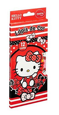Lapis De Cor C/12 Hello Kitty - Molin