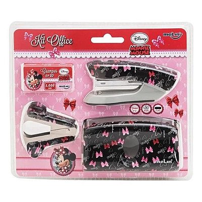 Kit Office Blister C/4 Desk Minnie - Molin