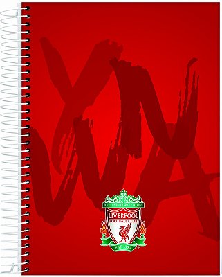 Caderno Esp Univ Cd 15m 240f Liverpool - Jandaia