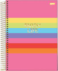 Caderno Esp Univ Cd 12m 192f Wish - Jandaia