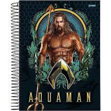 Caderno Esp Univ Cd 01m 96f Aquaman - Jandaia