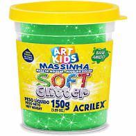 Massa De Modelar 150g N/206 Soft Glitter - Acrilex