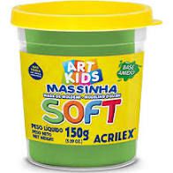 Massa De Modelar Soft 150g N/101 Verde - Acrilex