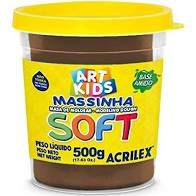 Massa De Modelar Soft 150g N/814 Chocolate-acrilex