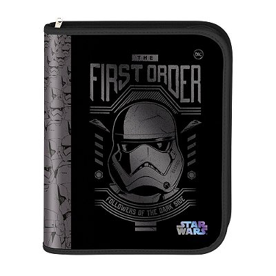 Caderno Fichario Arg Univ 48f Star Wars - Dac