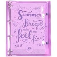 Caderno Fichario Argolado Neon Color Breeze - Dac