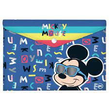 Malote A4 C/botao Mickey Sortido - Dac