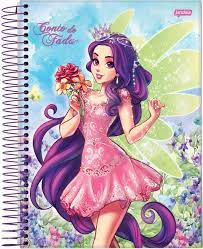 Caderno Esp Univ Cd 01m 96f Cont De Fadas -jandaia