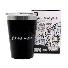 Copo Viagem Snap 300ml Friends Logo  - Zona