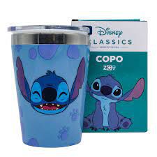 Copo Viagem Snap 300ml Stitch  - Zona