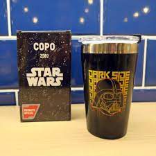 Copo Viagem Snap 300ml Dark Geometric  - Zona