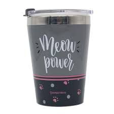 Copo Viagem Snap 300ml Meow Power - Zona