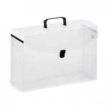 Maleta Pp Arquivo Ma01 Transparente - Plascony