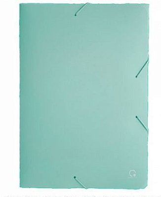 Pasta Aba Elast A4 S/dorso Azul Pastel - Plascony