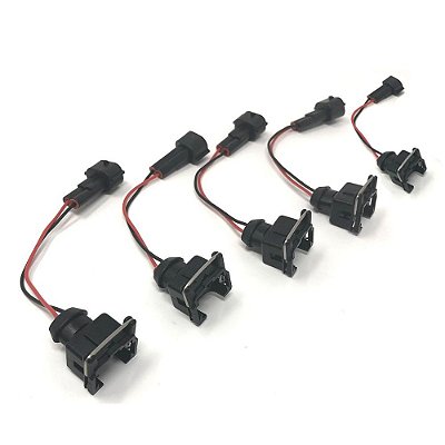 5x Chicote adaptador Injetores Bosch EV1 em VW/AUDI - Moreboost