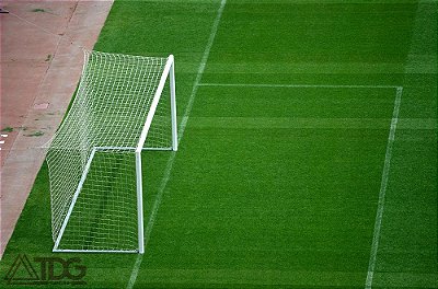 Rede De Futebol De Campo México Fio 4 mm Sem Nó - Master Rede