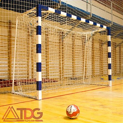 Rede De Handball Mexico Com Cortina Fio 2,5 mm - Master Rede