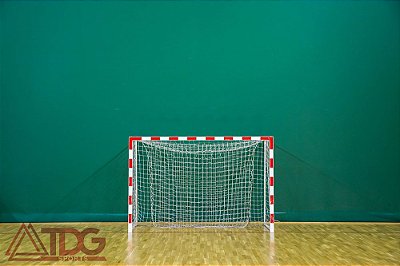 Rede De Handball Tradicional Com Cortina Fio 2,5 mm - Master Rede